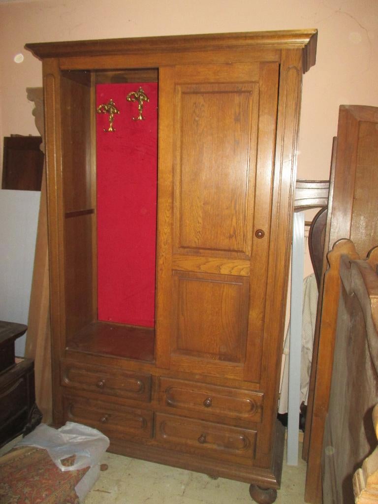 halkast in eikenhout, Ophalen