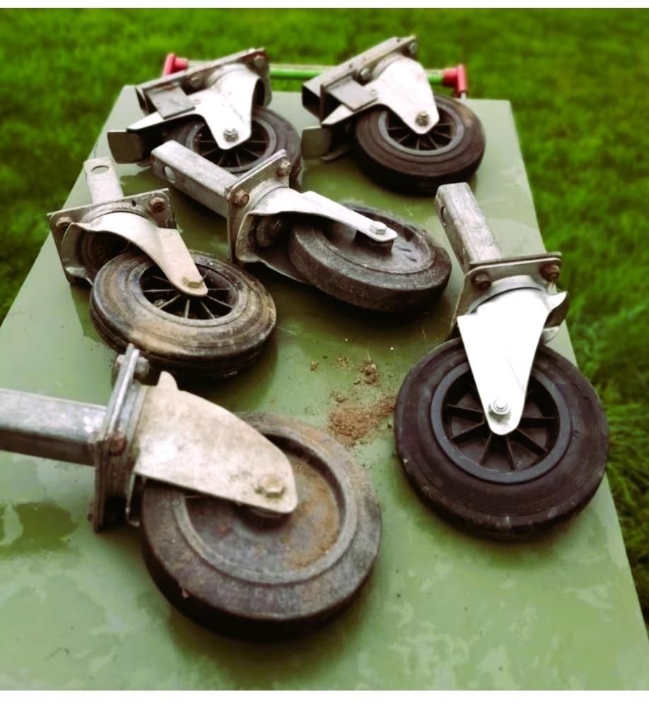 6 wielen, Doe-het-zelf en Bouw, Ophalen, Nieuw