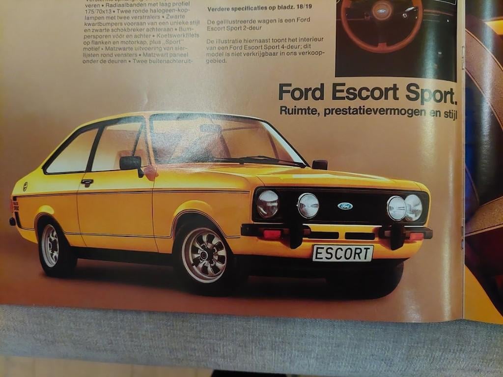 Escort folders, Enlèvement ou Envoi, Comme neuf, Ford