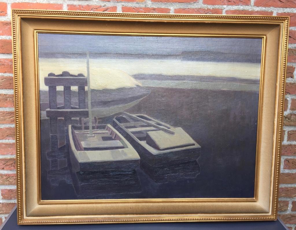 Schilderij, Raymond Van De Waele 1ste kwart 20°eeuw, Ophalen of Verzenden