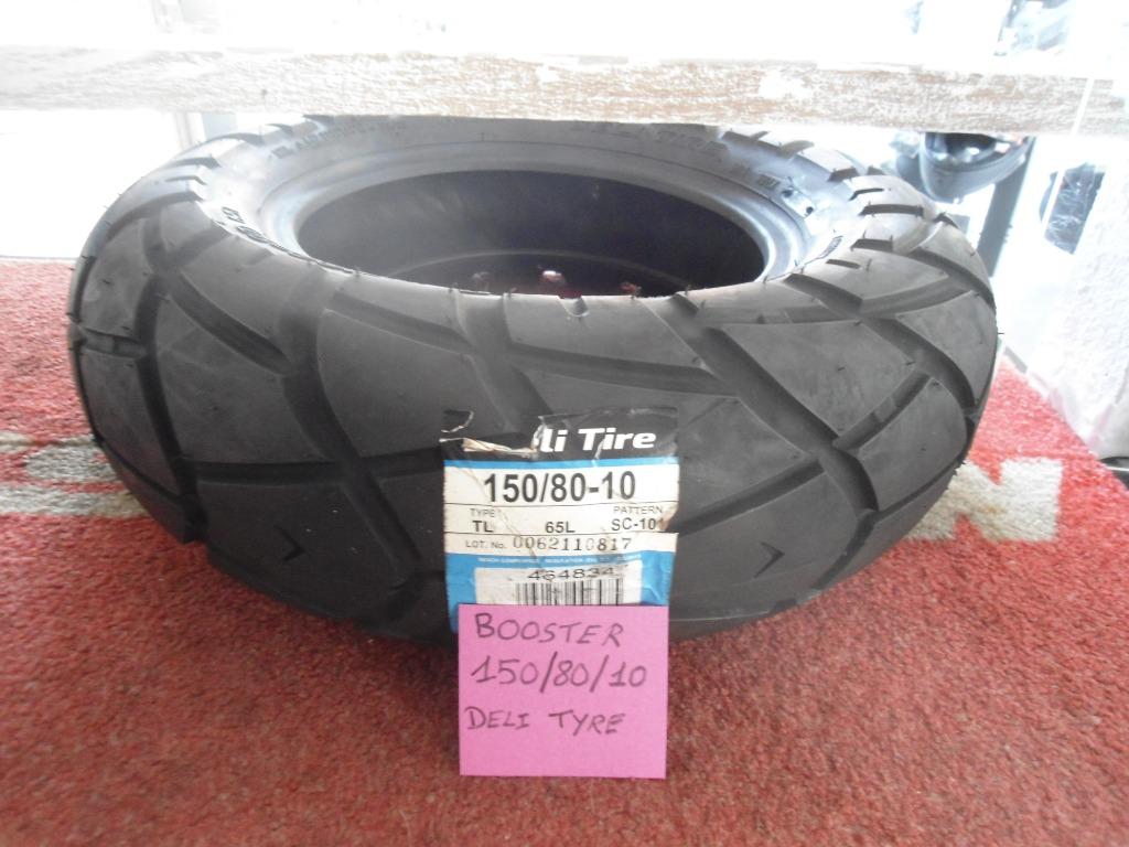 MBK Booster - Yamaha BW'S : Pneu arrière large 150/80-10, Enlèvement, Neuf, Autres types, Yamaha