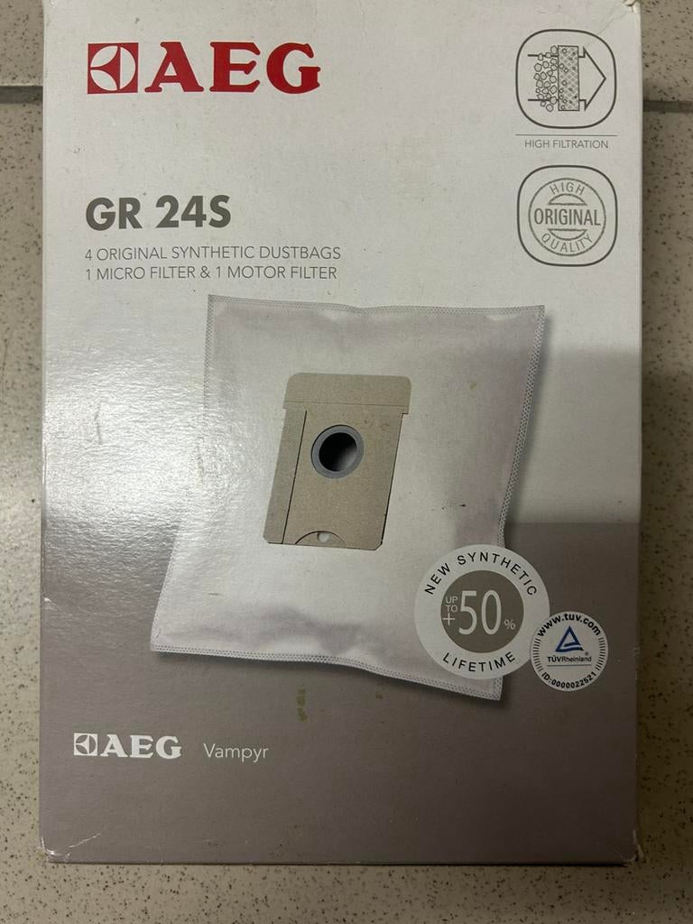 AEG GR24S, Elektronische apparatuur, Stofzuigers, Stofzuiger, Stofzak, Ophalen of Verzenden