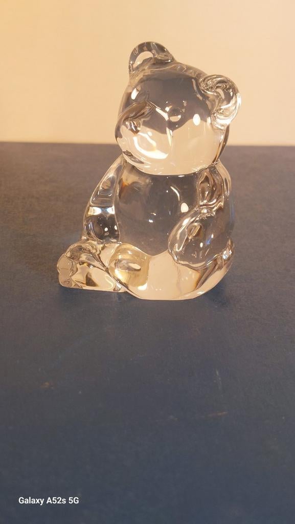 Kristal klare teddy beertje., Ophalen of Verzenden