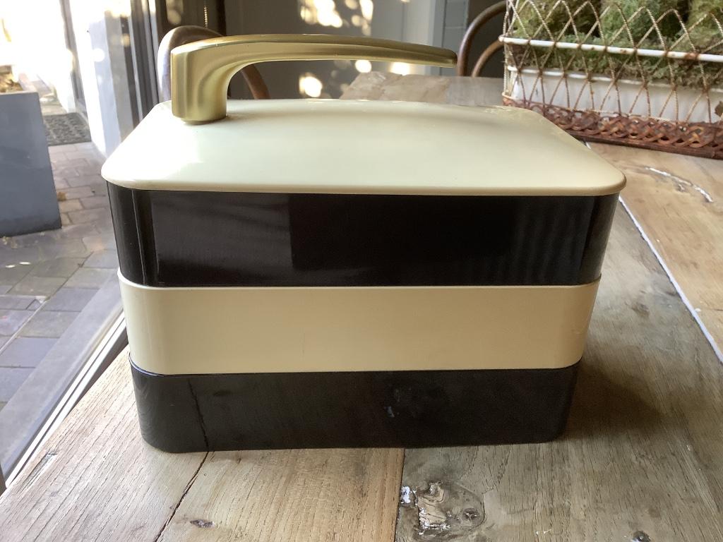 Retro vintage naaidoos, Ophalen of Verzenden