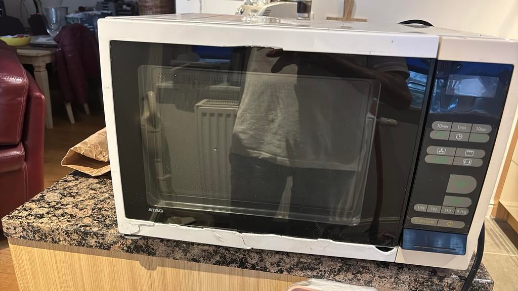 Atag combine oven micro spit., Elektronische apparatuur, Ophalen, Zo goed als nieuw, Oven