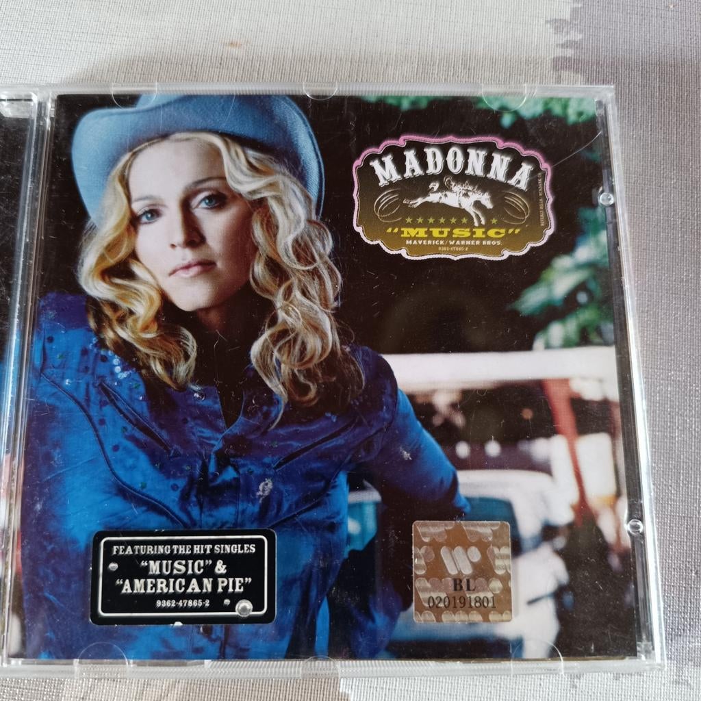 Cd Madonna music, Enlèvement ou Envoi, Comme neuf