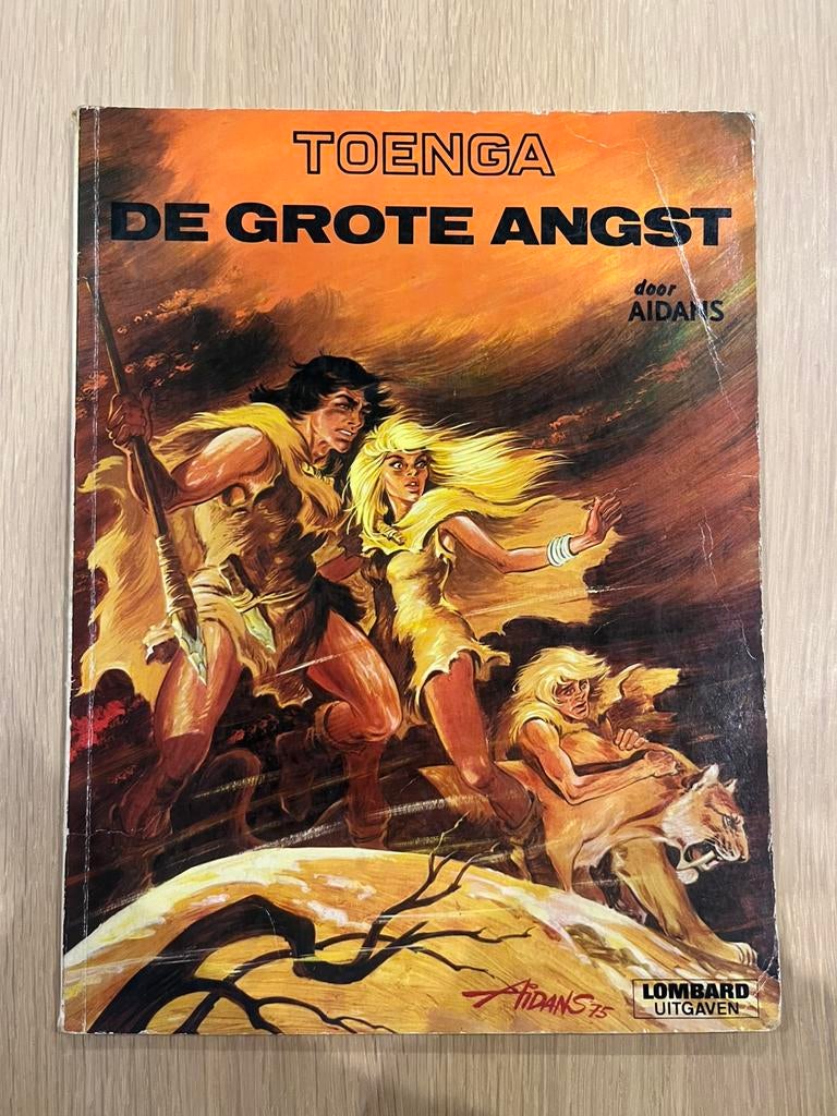 Toenga - De grote angst, Boeken, Stripverhalen, Eén stripboek, Ophalen of Verzenden, Gelezen