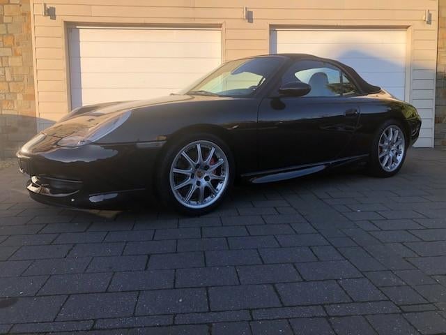 Porsche 996 cabrio GT3 *Topstaat*, Auto's, Porsche, Automaat, 4 zetels, Achterwielaandrijving, Zwart