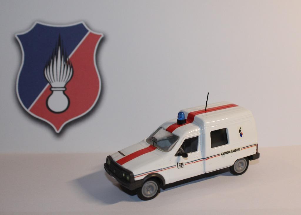 RIJKSWACHT CITROEN  C4   1/43, Verzamelen, Militaria | Algemeen, Verzenden, Rijkswacht, Miniatuur of Beeldje