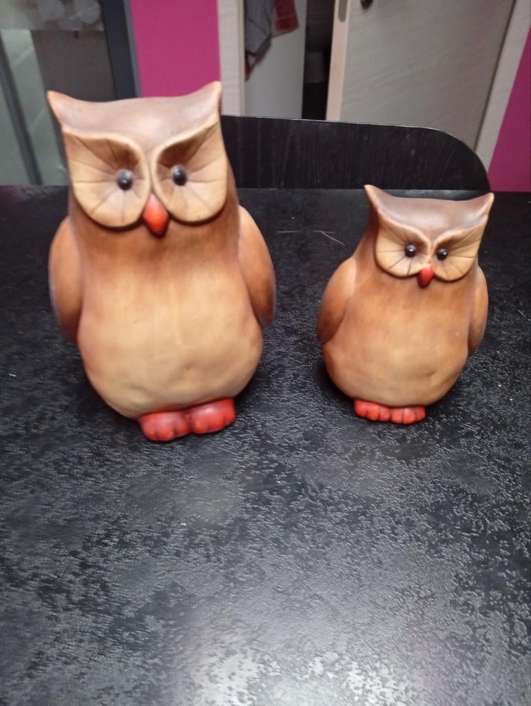 2 postures hibou, Comme neuf