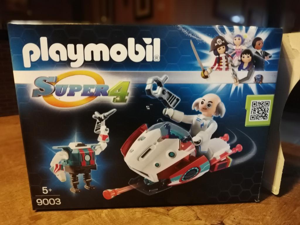Playmobil 9003 Super 4 Skyjet en Doctor X, Kinderen en Baby's, Speelgoed | Playmobil, Zo goed als nieuw, Complete set, Ophalen of Verzenden