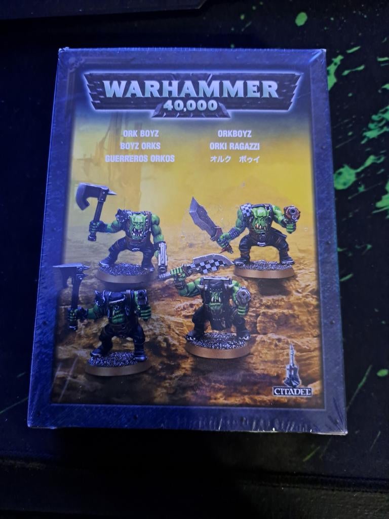 Warhammer 40.000 Ork Boyz, Hobby en Vrije tijd, Wargaming, Ophalen of Verzenden, Nieuw, Warhammer
