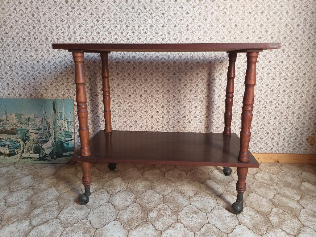 table vintage, Antiquités & Art, Enlèvement