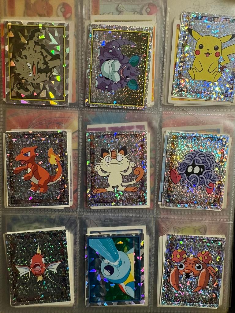 87 vintage pokemon stickers, Enlèvement ou Envoi, Comme neuf
