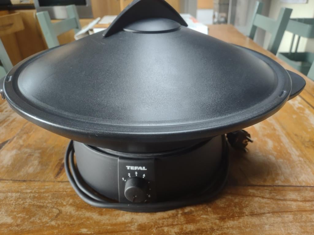 TEFAL ELECTRISCHE MULTIWOK, Ophalen of Verzenden, Gebruikt