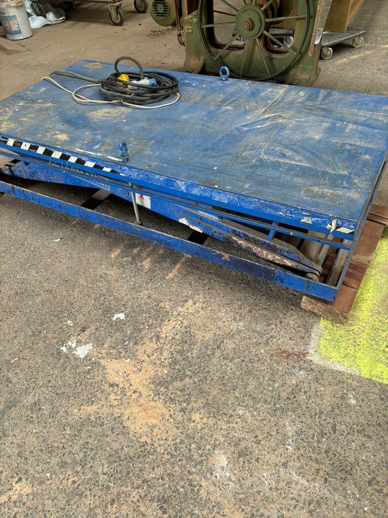 Pont elevateur pour moto ou tracteur tondeuse, Enlèvement