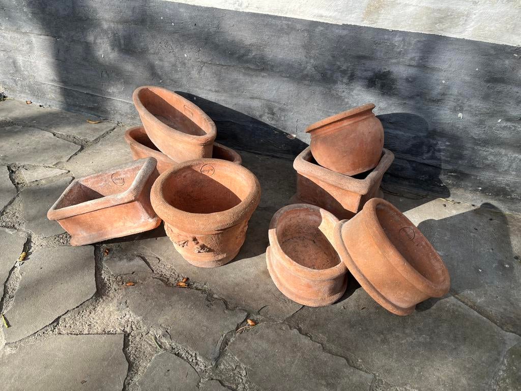 Pots de fleurs Impruneta italiens authentiques, Antiquités & Art, Enlèvement