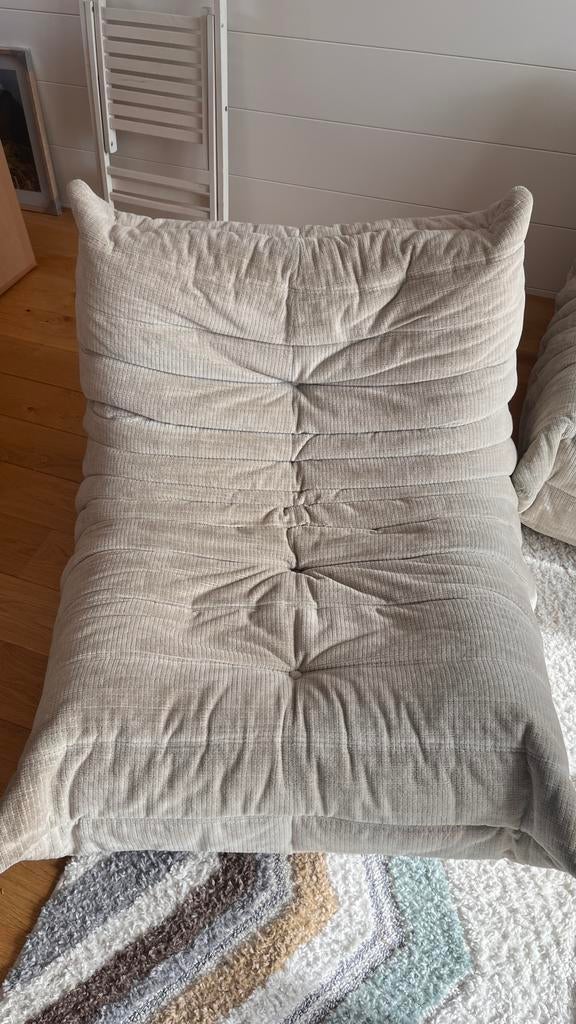 Canapé Togo 1 place Ligne Roset, 100 à 125 cm, Comme neuf, 75 à 100 cm, Tissus