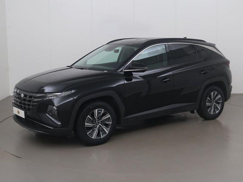 Hyundai Tucson t-gdi techno 150, Auto's, Hyundai, Gebruikt, 4 cilinders, Zwart, 5 deurs