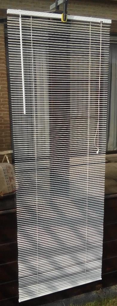 🌞🌝☀️Zonnewering witte lamellen 60-180cm  NIEUW -, Ophalen, Wit, Nieuw, 50 tot 100 cm