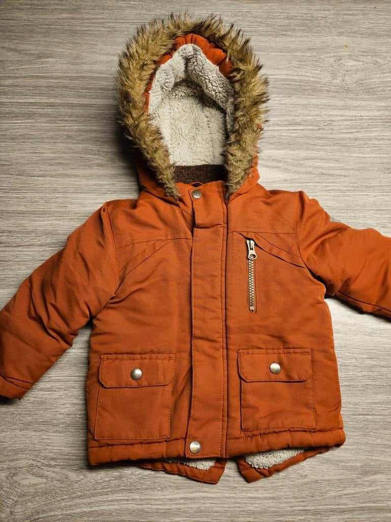 Warme jas maat 86, Ophalen, Jongetje of Meisje, Zo goed als nieuw, Jasje