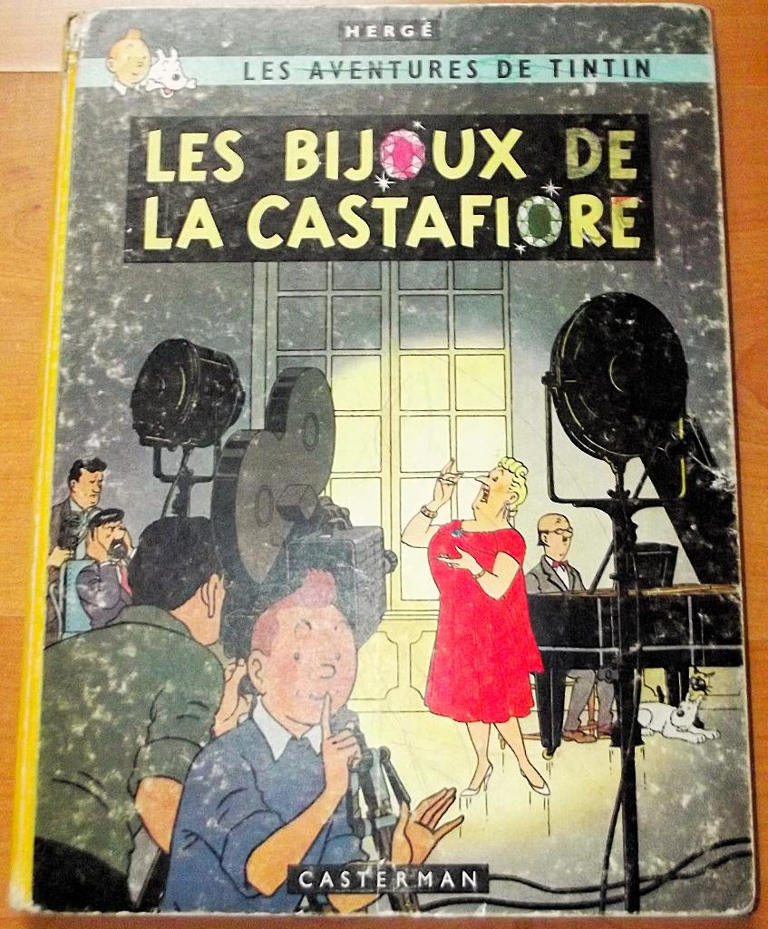 TINTIN ' Les Bijoux de la Castafiore ' EO 1963, Une BD, Enlèvement ou Envoi, Utilisé, HERGE
