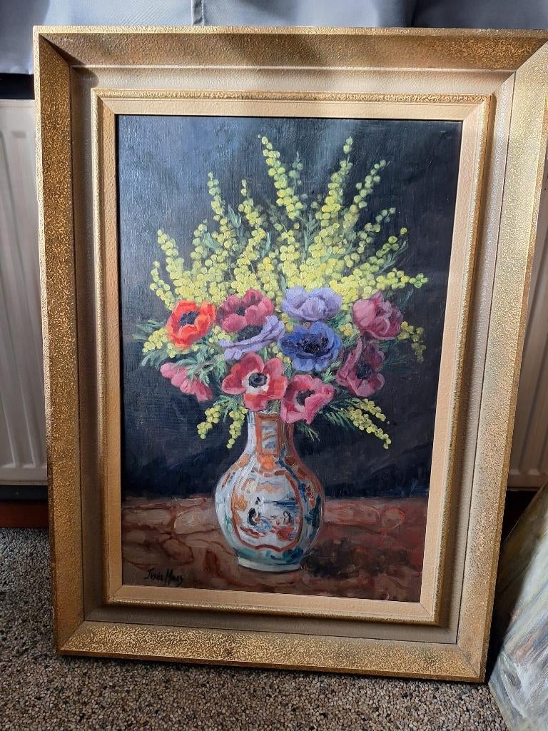 Schilderij Josée Maes, Antiek en Kunst, Ophalen