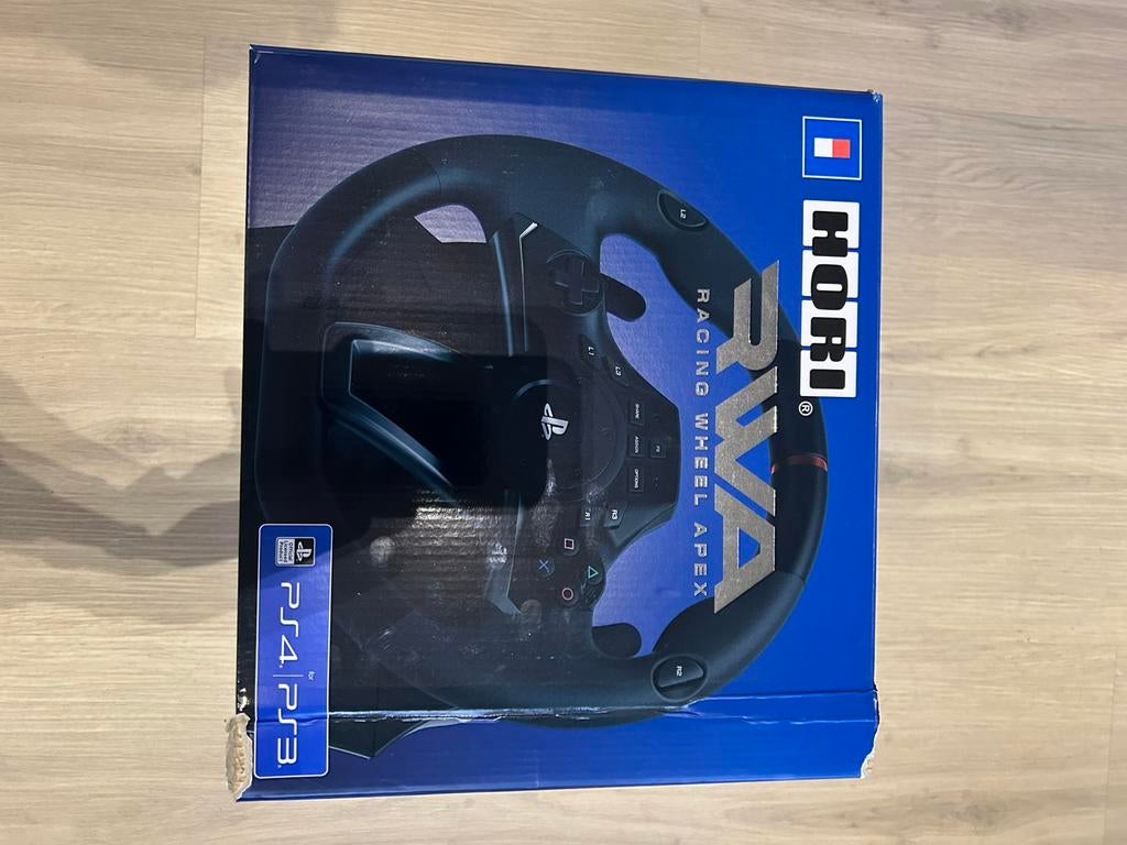 Hori race stuur, Games en Spelcomputers, Spelcomputers | Sony PlayStation 4, Ophalen, Zo goed als nieuw