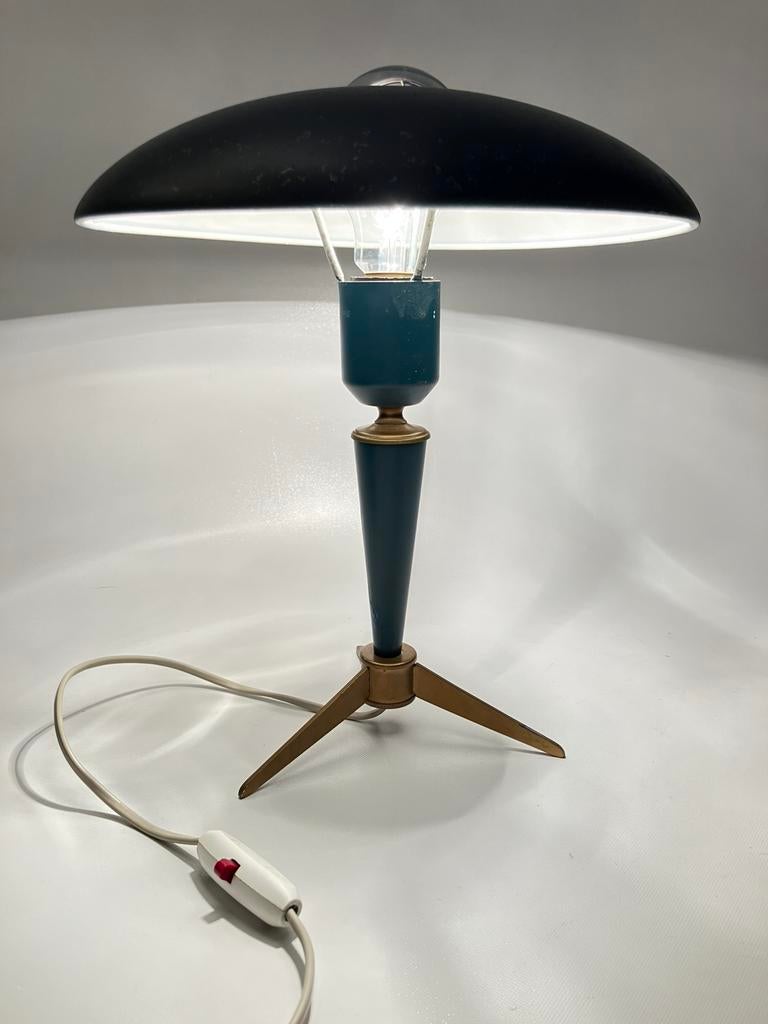 Lampe de table vintage Philips Bijou, Tripod Ufo 1958, Maison & Meubles, Lampes | Lampes de table, Utilisé, Synthétique, Métal