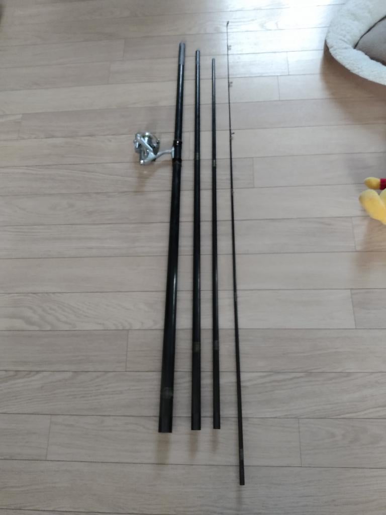 MATCH HENGEL 4,7 METER VINTAGE, Ophalen of Verzenden, Zo goed als nieuw, Werphengel