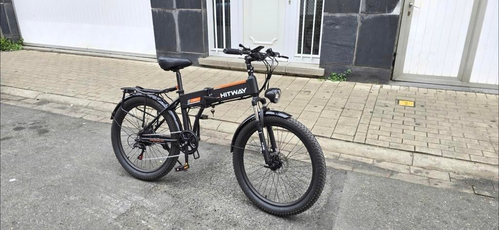 Hitway BK12 Electriche fiets, Ophalen, Zo goed als nieuw, 50 km per accu of meer, Overige merken