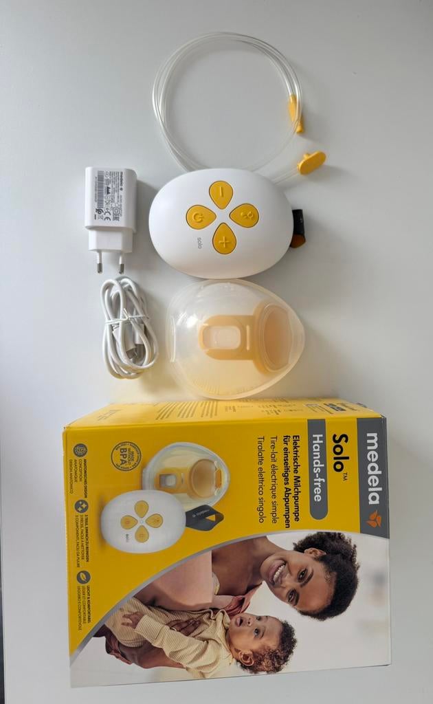 1 week gebruikt   Medela Hands-free elektrische borstkolf, Ophalen of Verzenden, Zo goed als nieuw, Borstkolf