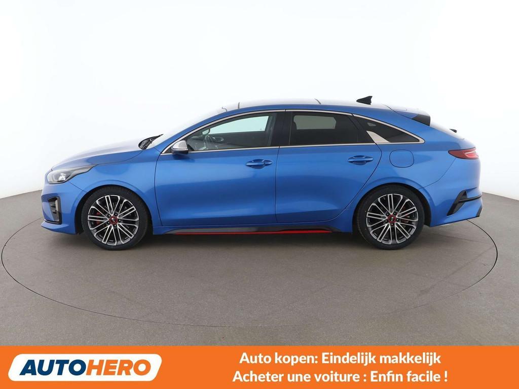 Kia ProCeed / pro_cee'd 1.6 TGDI GT (bj 2019, automaat), Auto's, Kia, Gebruikt, Blauw, 1438 kg, 5 deurs