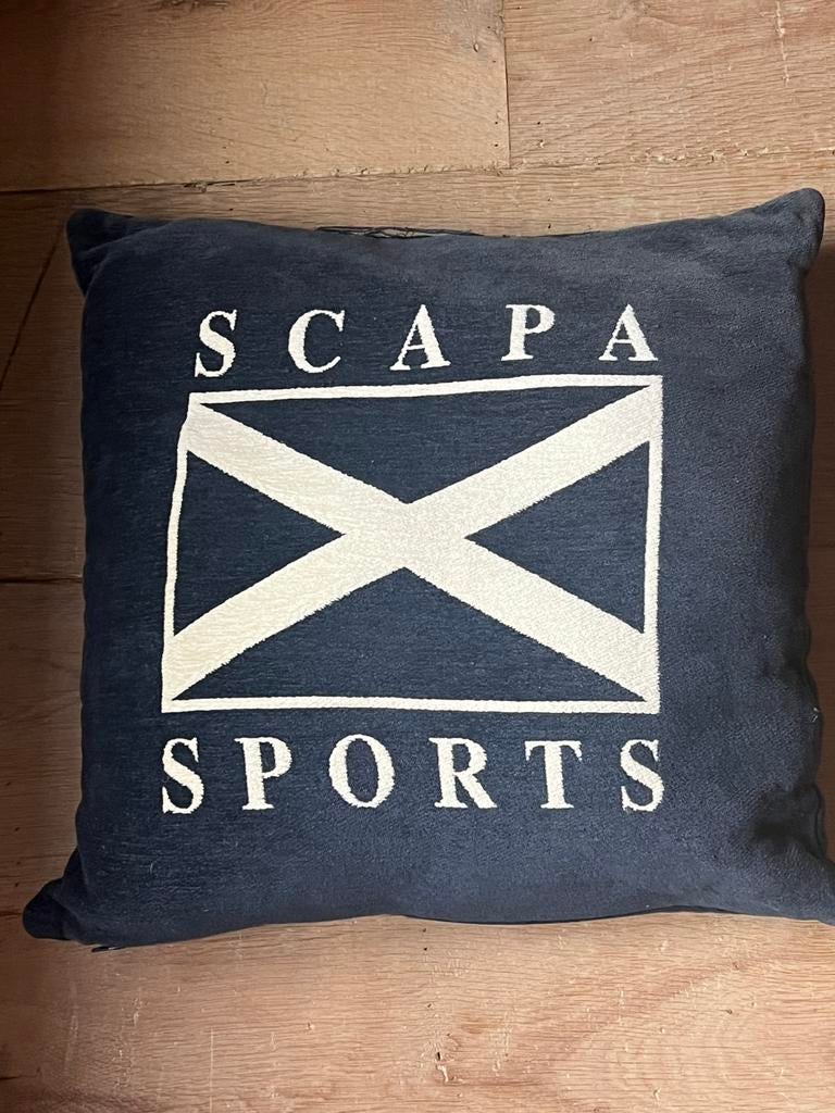 Kussen Scapa, Maison & Meubles, Enlèvement, Bleu, Carré