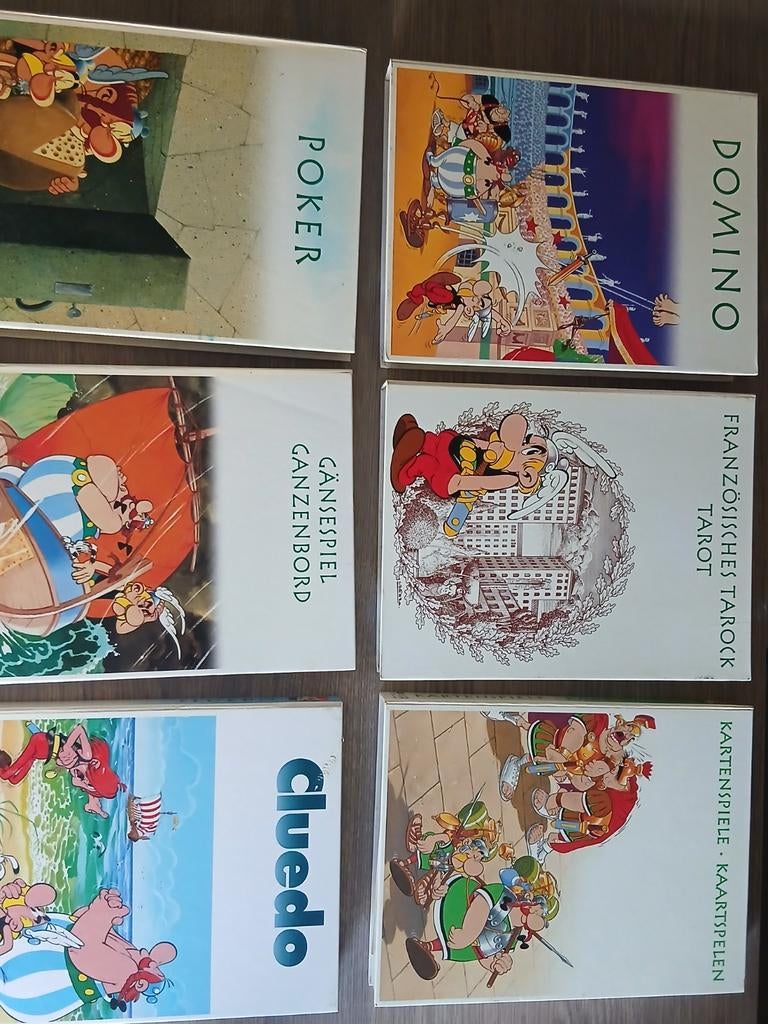 10 gezelschapsspellen, astrix en obelix reeks, Ophalen of Verzenden