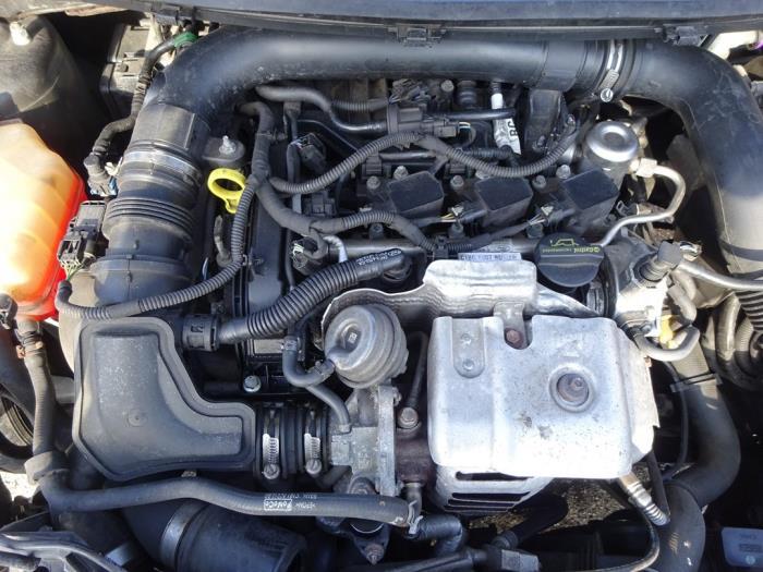 Motor van een Ford Fiesta, Gebruikt, -, -, Ophalen of Verzenden