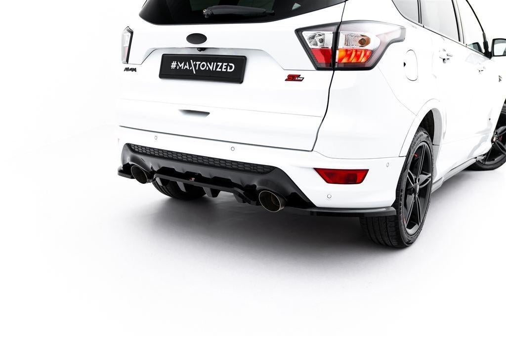 Maxton Design Ford Kuga MK2 ST Line Facelift Rear Diffuser V, Verzenden