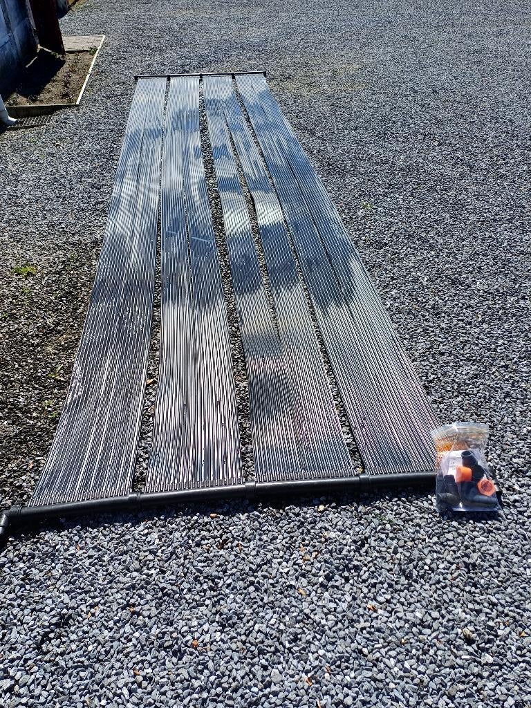 2 x zwembad verwarmingspaneel, Enlèvement, Utilisé, Chauffage