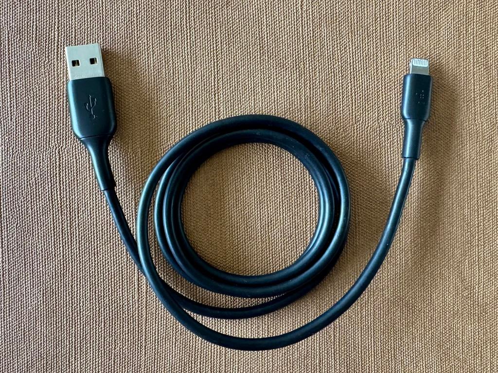 Lightning - USB kabel 1m belkin, Ophalen of Verzenden, Zo goed als nieuw, Snoer of kabel, Apple iPhone
