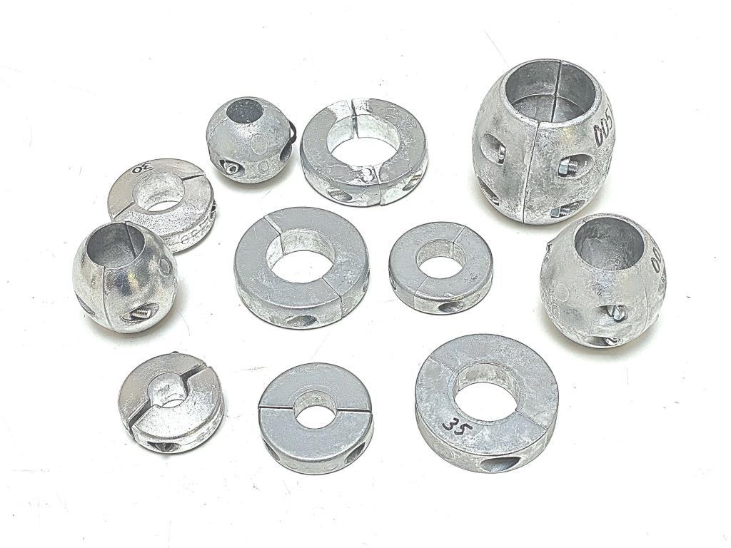 Schroefas KRAAGANODE (anode) diverse maten, Watersport en Boten, Niet ingevuld, Niet ingevuld, Nieuw, Ophalen of Verzenden