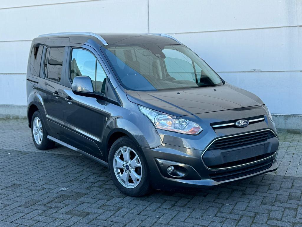 Ford Tourneo Connect 1.0i* benzine full optie, Autos, Ford, Argent ou Gris, Achat, Entreprise, Boîte manuelle