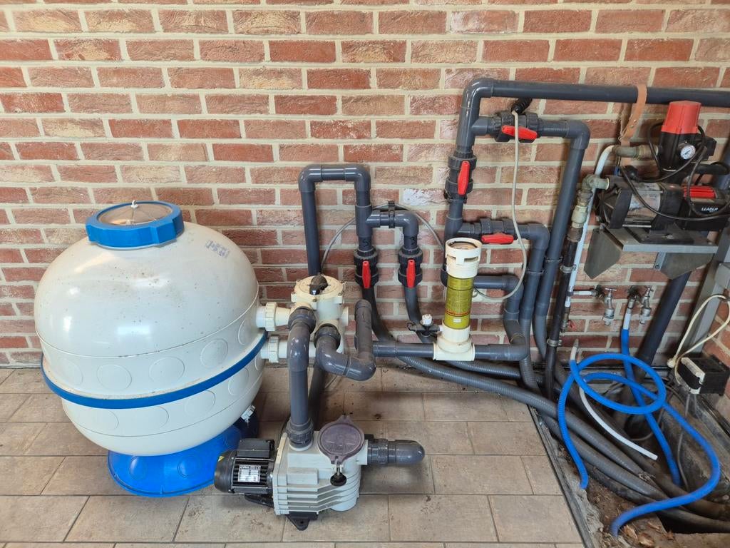 Zwembad installatie, Tuin en Terras, Zwembad-toebehoren, Ophalen, Gebruikt, Filter