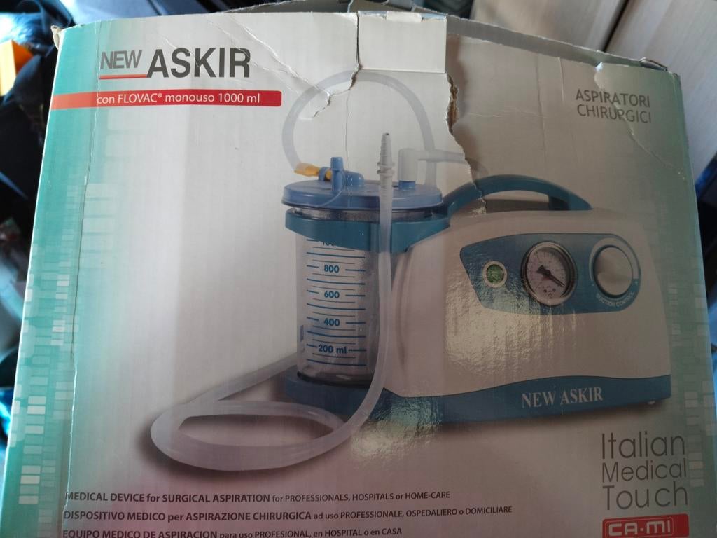 Aspirateur à mucosités New Askir 30 neuf, Diversen, Verpleegmiddelen, Ophalen of Verzenden