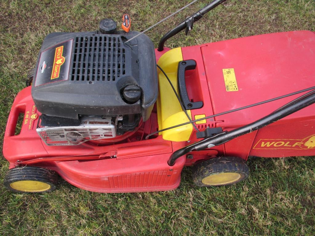 tondeuse à gazon autotractée en parfait état., Wolf Garten, Tondeuse rotative, 40 à 49 cm, Enlèvement