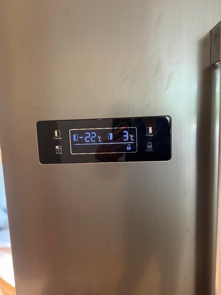 Frigo congélateur, Avec compartiment congélateur, 160 cm ou plus, Comme neuf, Enlèvement