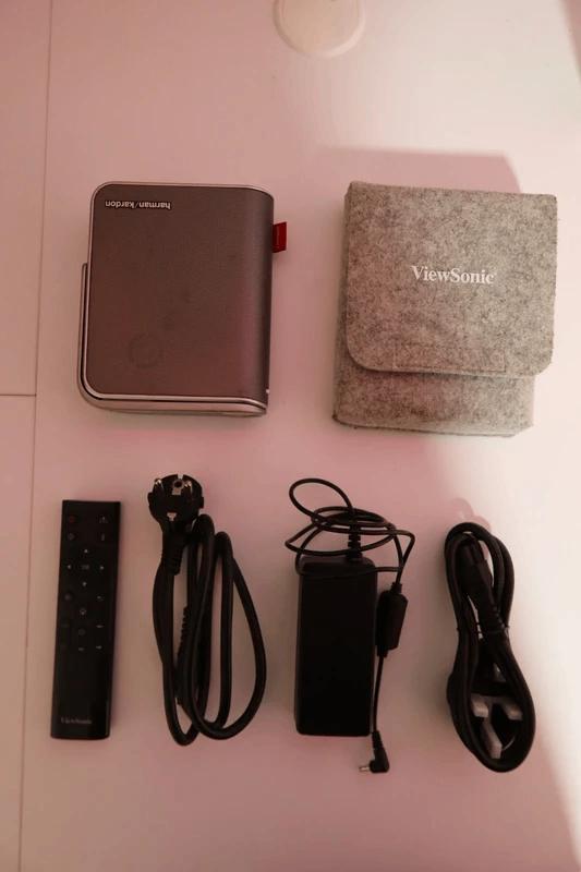 Projecteur ViewSonic, TV, Hi-fi & Vidéo, Enlèvement ou Envoi, ViewSonic M1+, Comme neuf, DLP