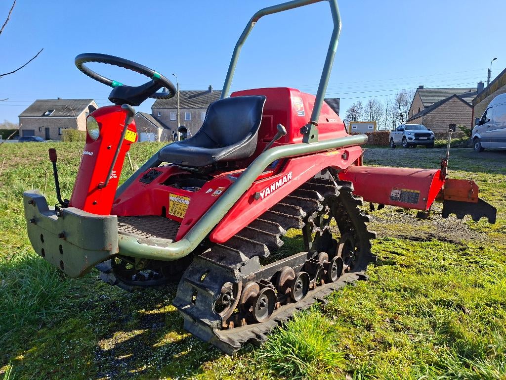 MINI TRACTEUR YANMAR DIESEL à CHENILLES + FRAISE, Ophalen, Gebruikt, Tot 80 Pk, Overige merken