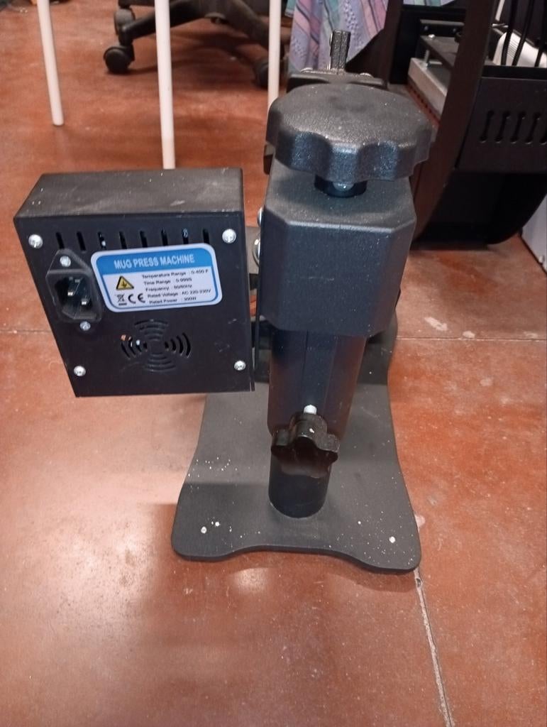 Hitte press  voor kleding  en printers, Ophalen