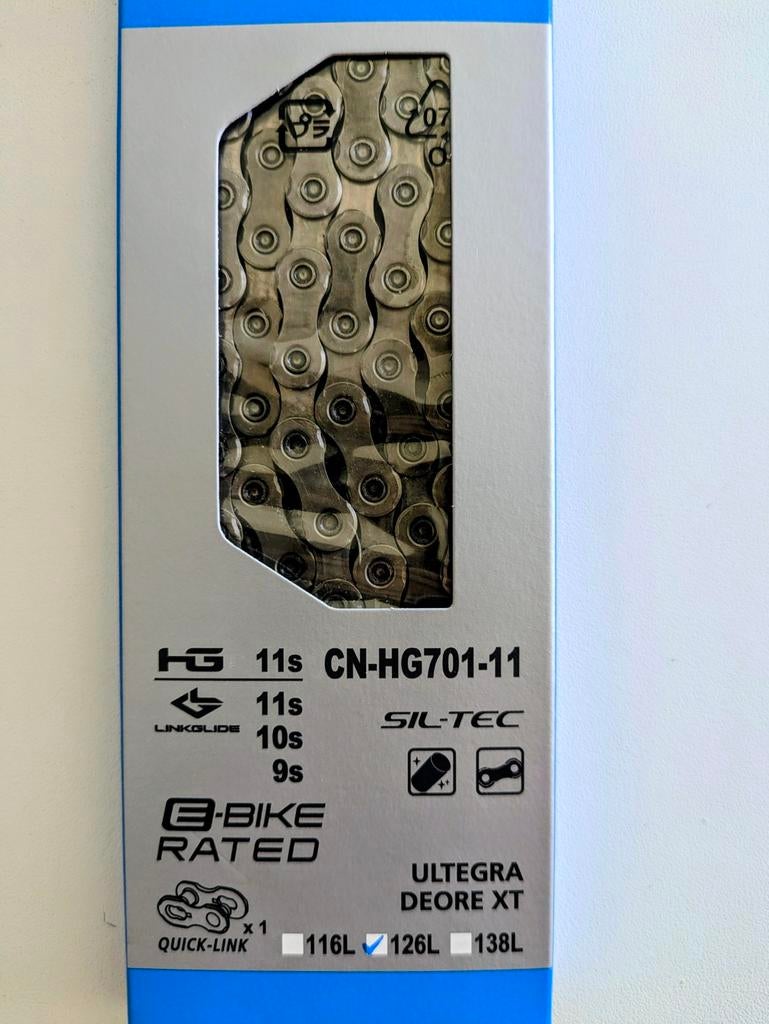 Shimano ketting 11 Speed 126L, Fietsen en Brommers, Fietsonderdelen, Ophalen