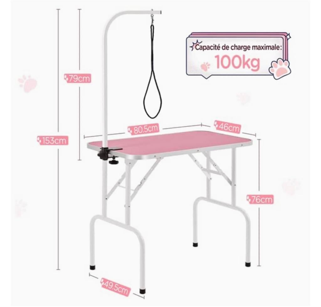 Table toilettage, Animaux & Accessoires, Enlèvement, Comme neuf
